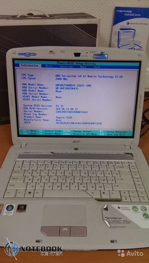 Acer Aspire 5520G