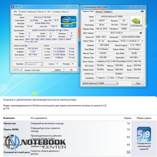   DNS i7/8gb/750gb/Geforce650m 