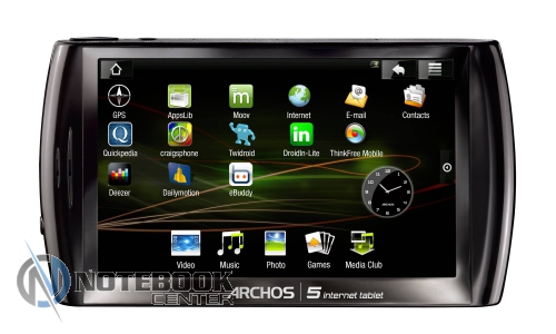 Archos 5 Internet tablet 500Gb